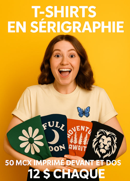 T-SHIRTS PROMO 50 MCX