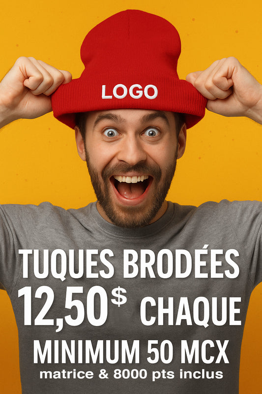 TUQUES BRODÉES